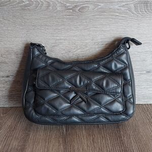 Kendall + Kylie Black Quilted Shoulder Bag